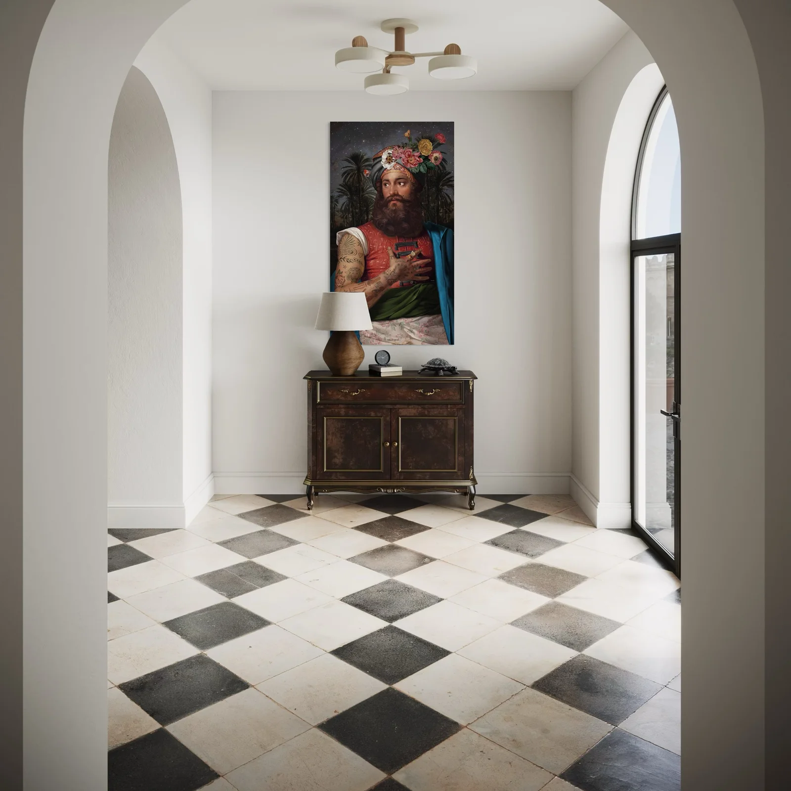 Tenture 80x144 Le Grand Belzoni