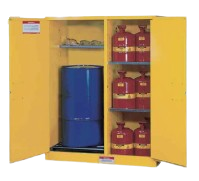 GAI Red/Yellow/Blue Chemical Safety Cabinet