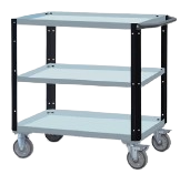 Heavy Duty Three-Shelf Utility Cart