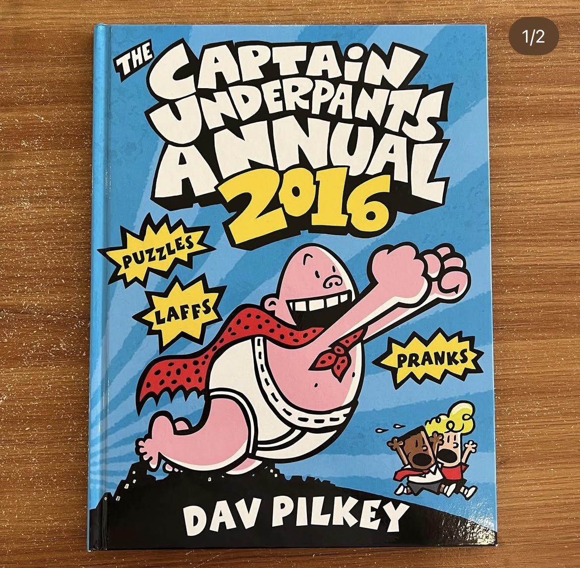 The captain underpants annual 2016