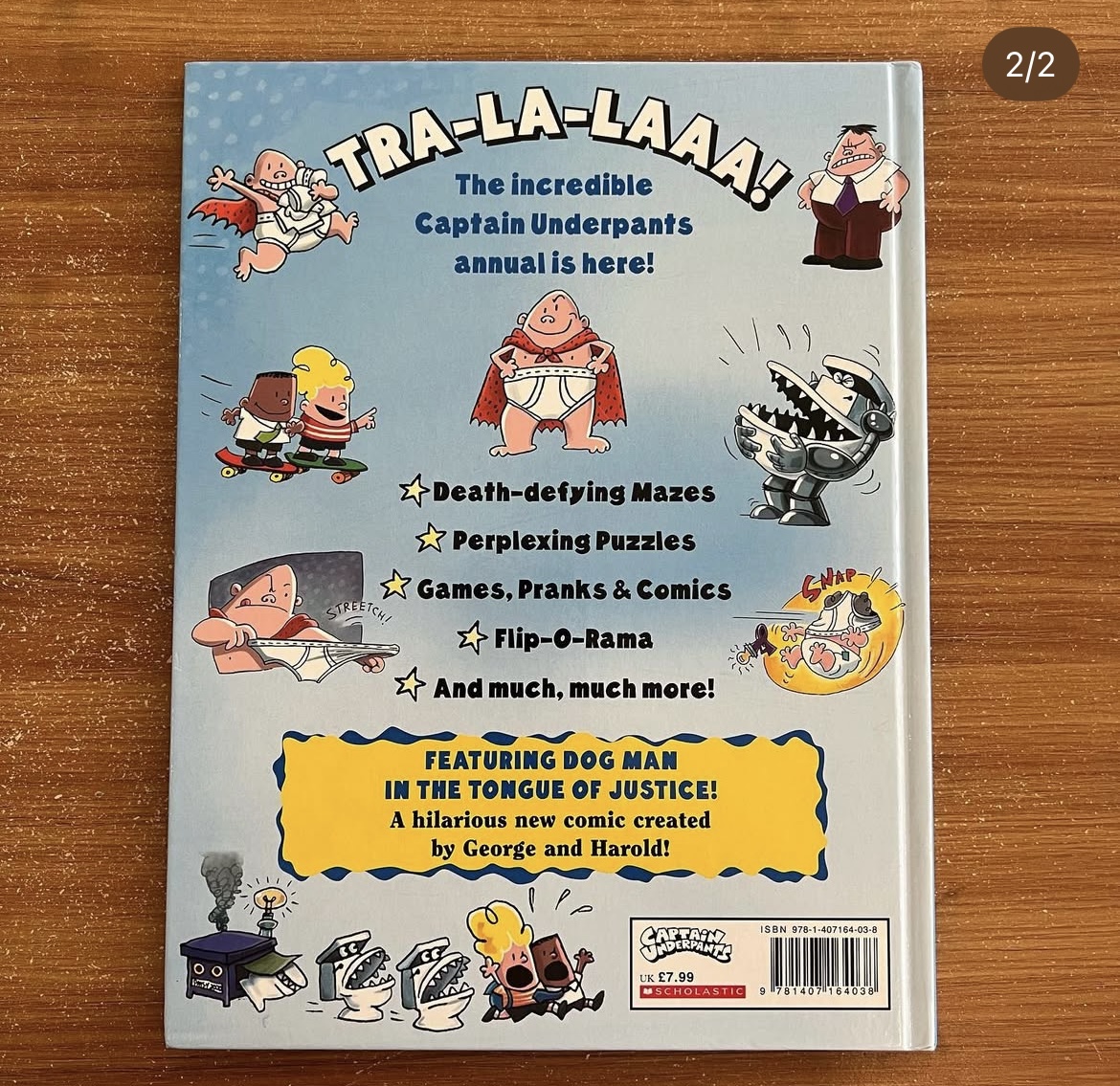 The captain underpants annual 2016