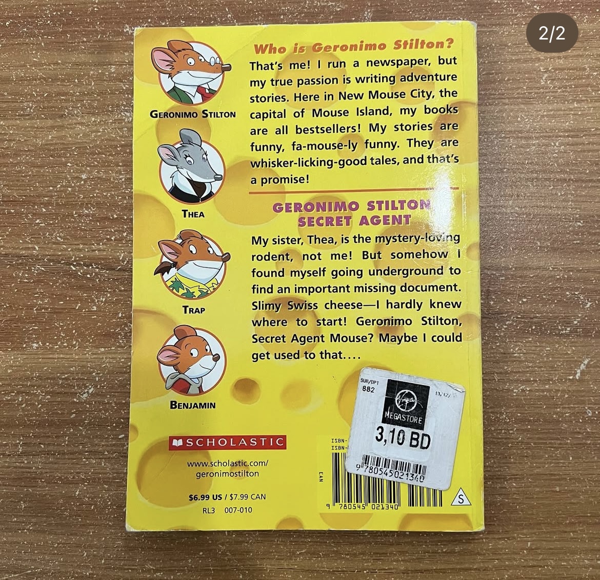 Geronimo stilton secret agent