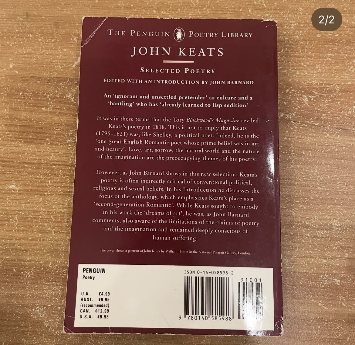 Selected poetry