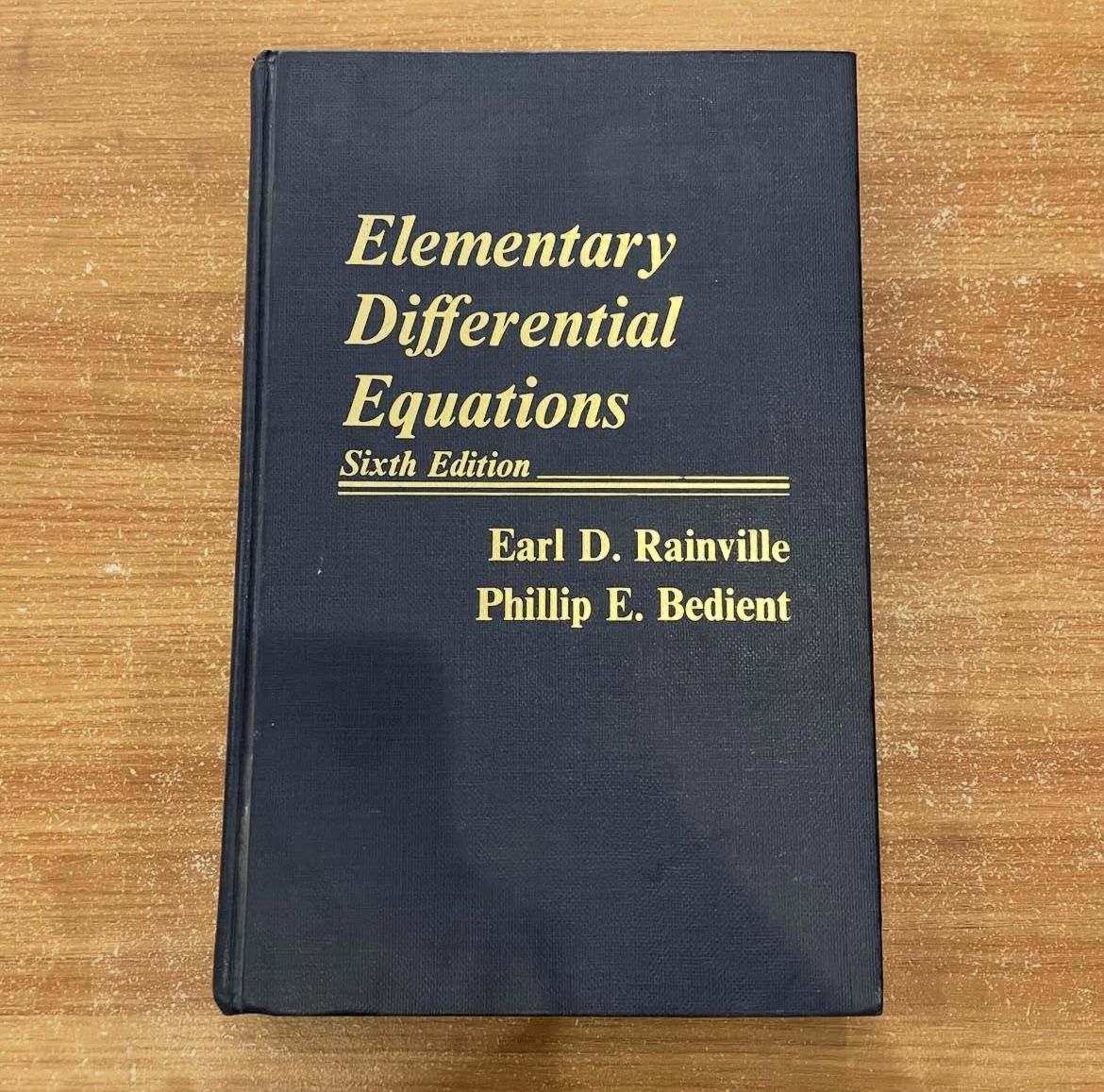Elementary differential equations