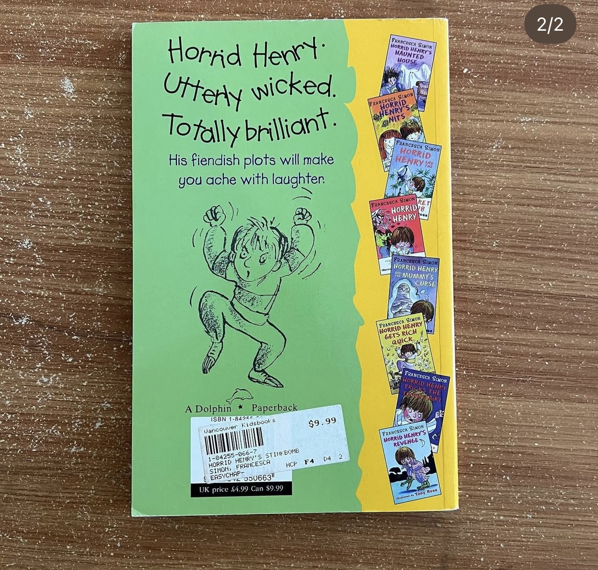 Horrid henrys stinkbomb