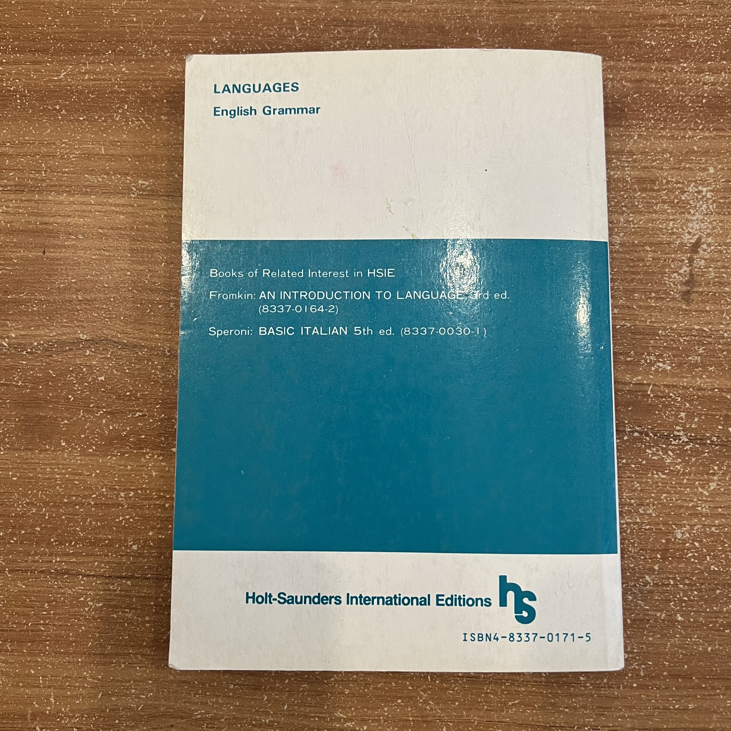 An introductory english grammar