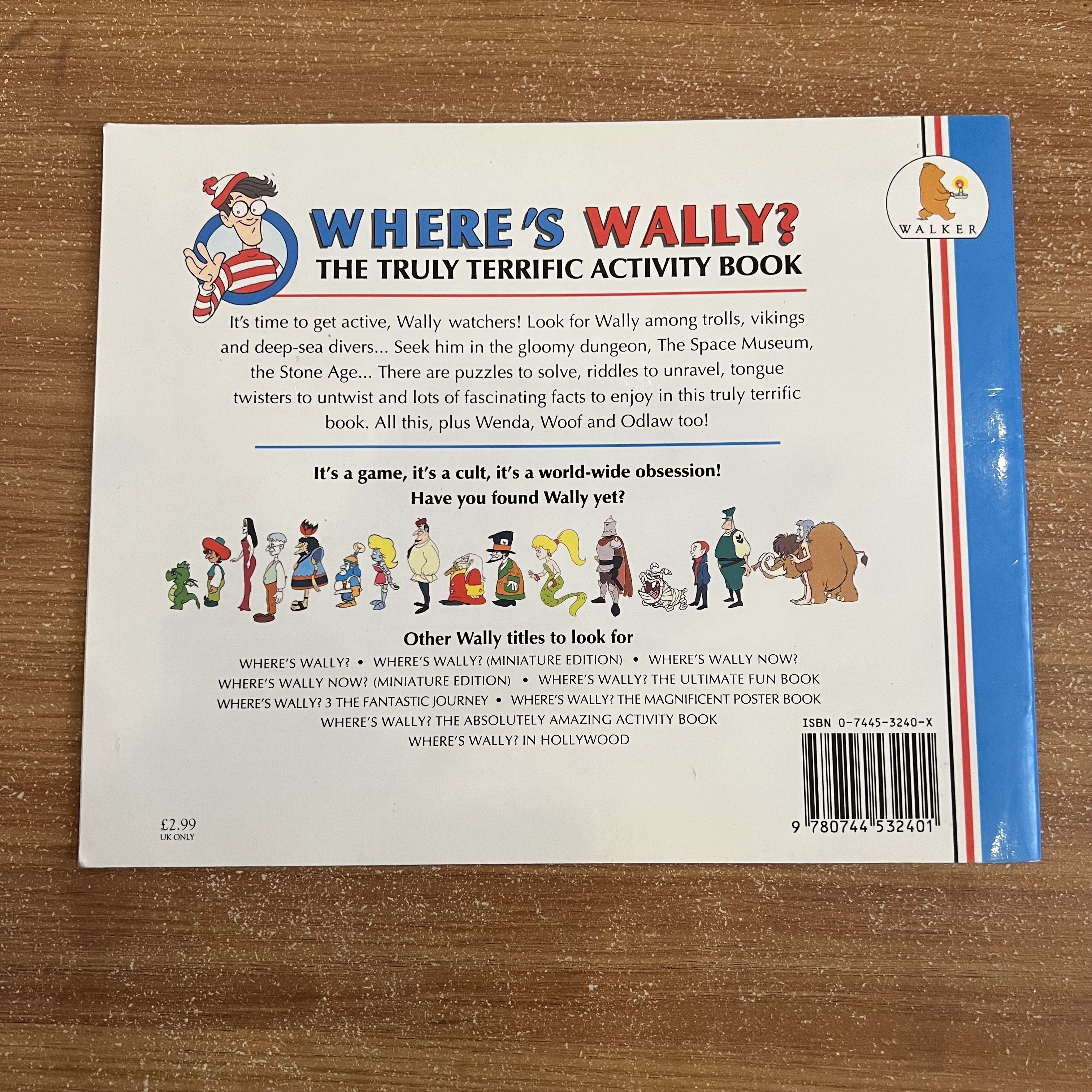Where’s Wally? The Truly Terrific Activity Book