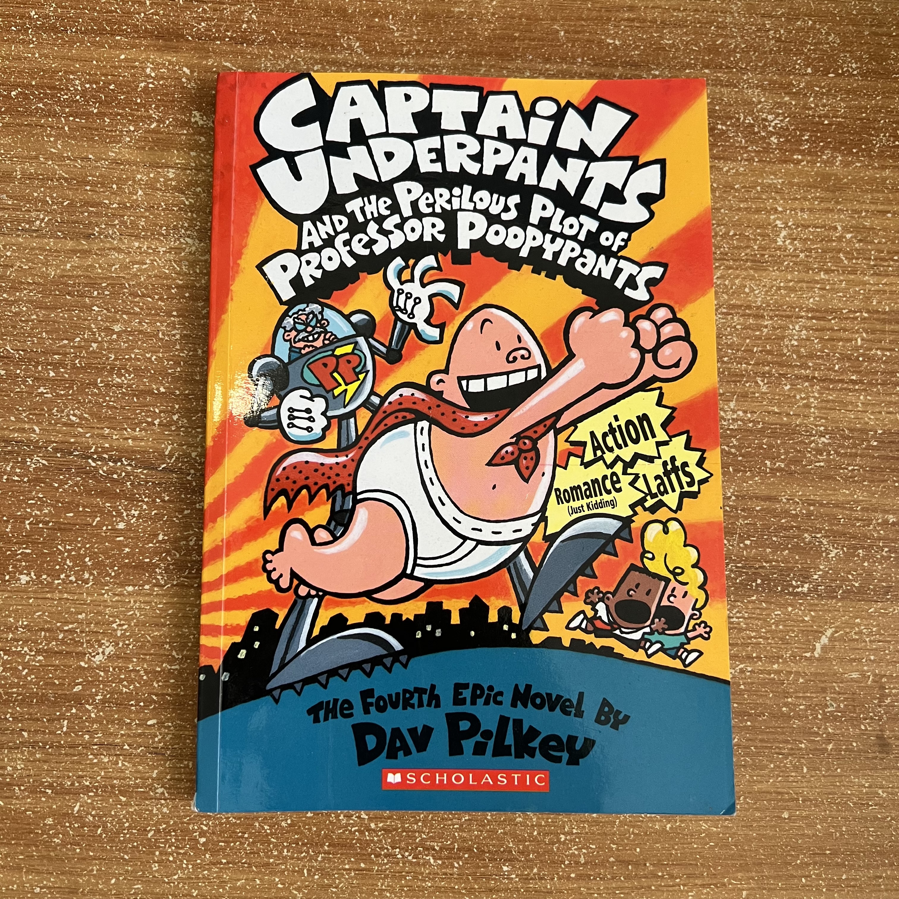 Captain Underpants and the Perilous Plot of Professor Poopypants
