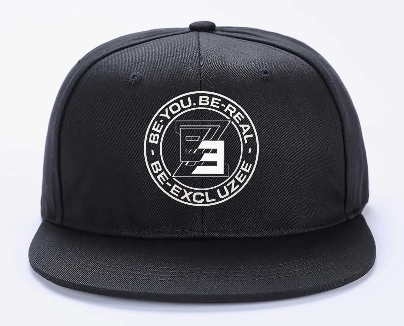 Black Snapback Cap