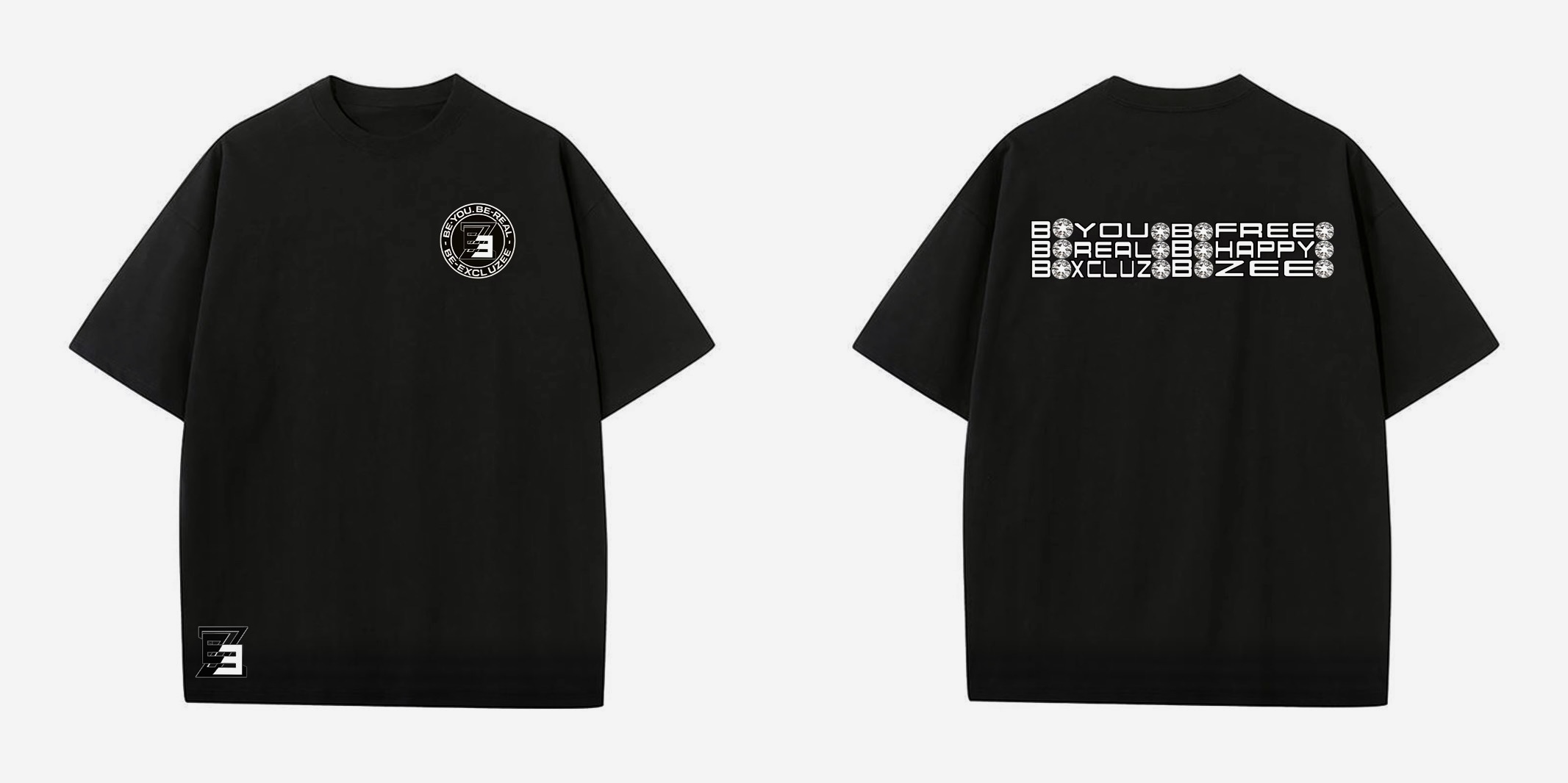 Black Graphic T-Shirt