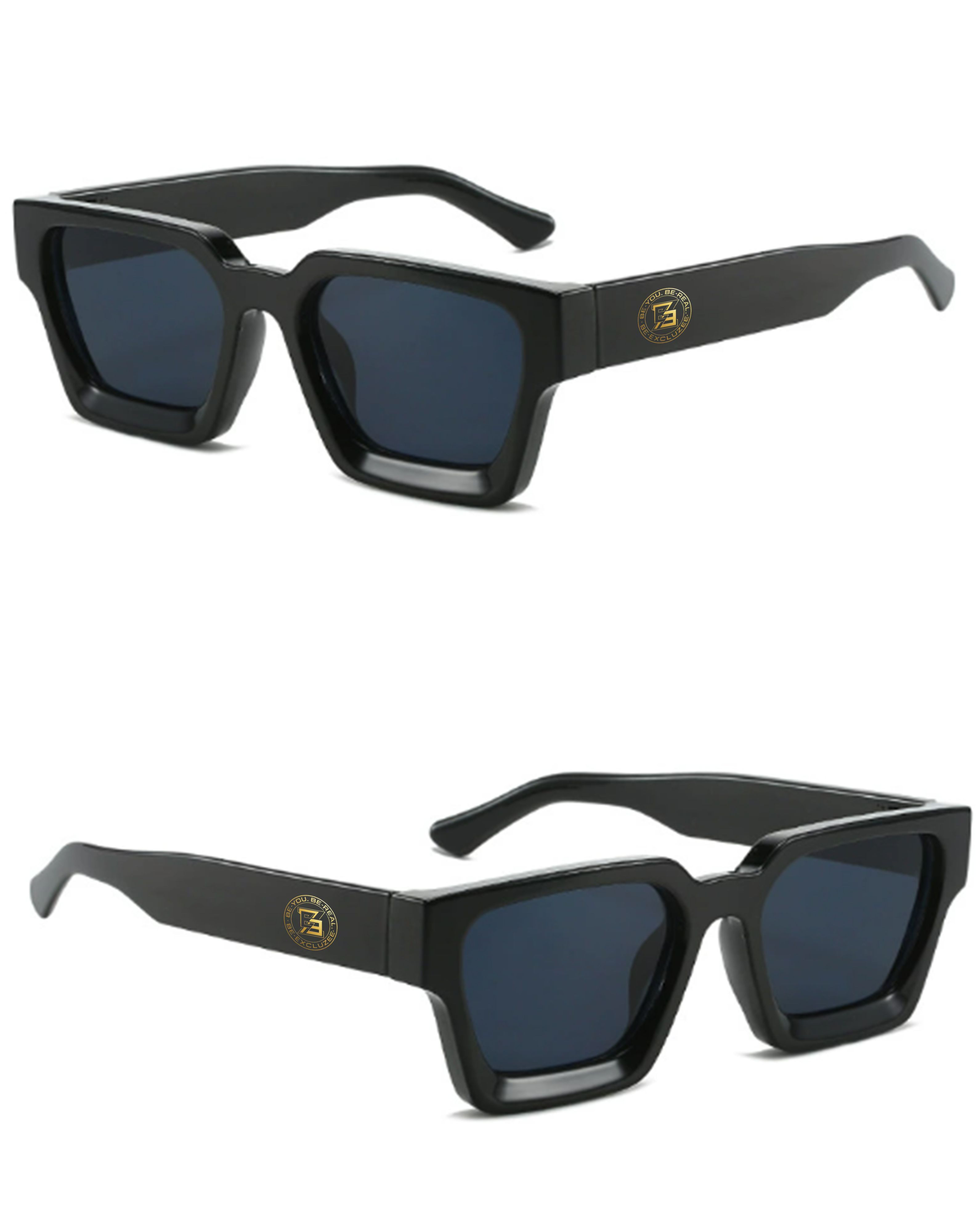 Black Square Sunglasses