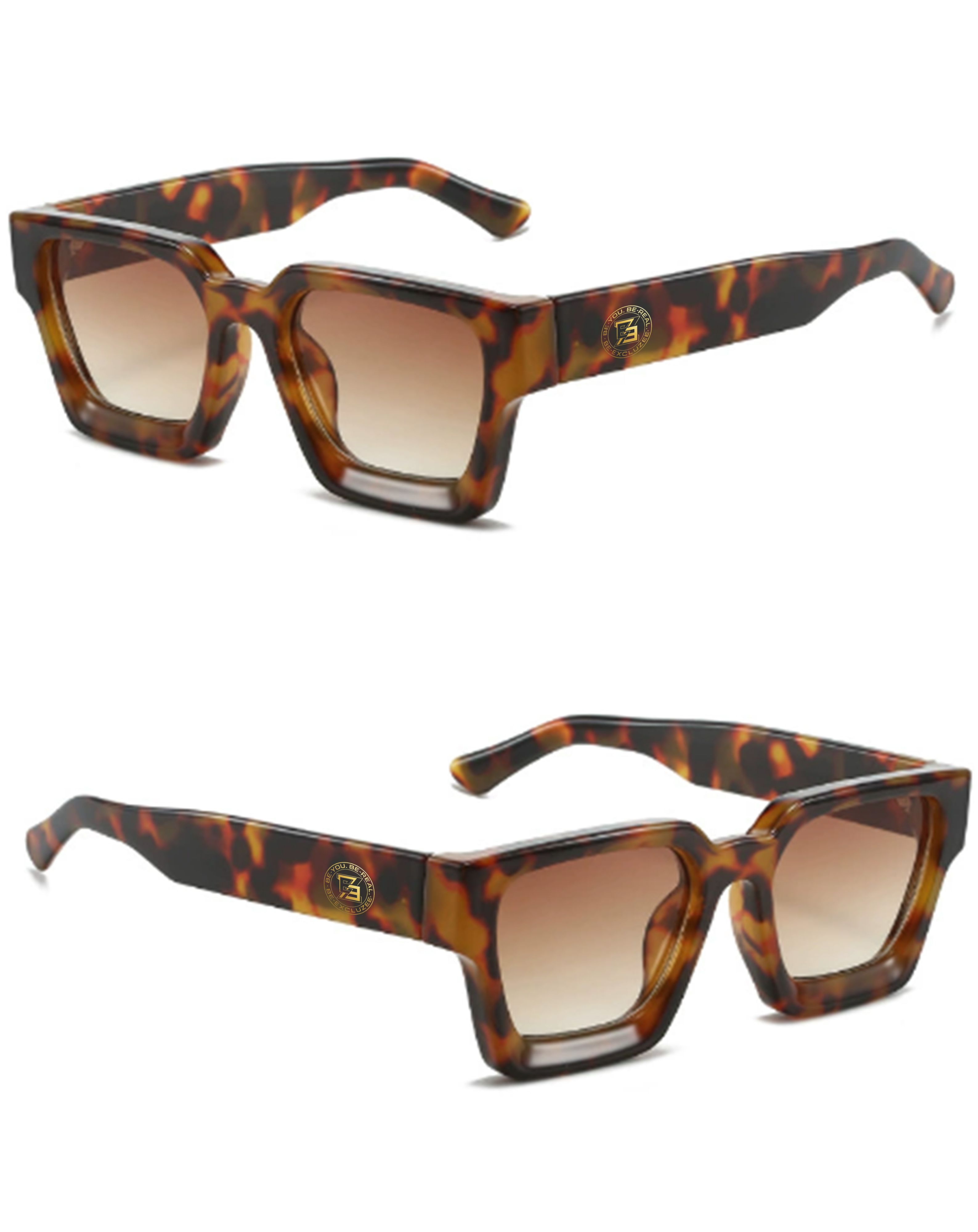 Tortoiseshell Square Sunglasses