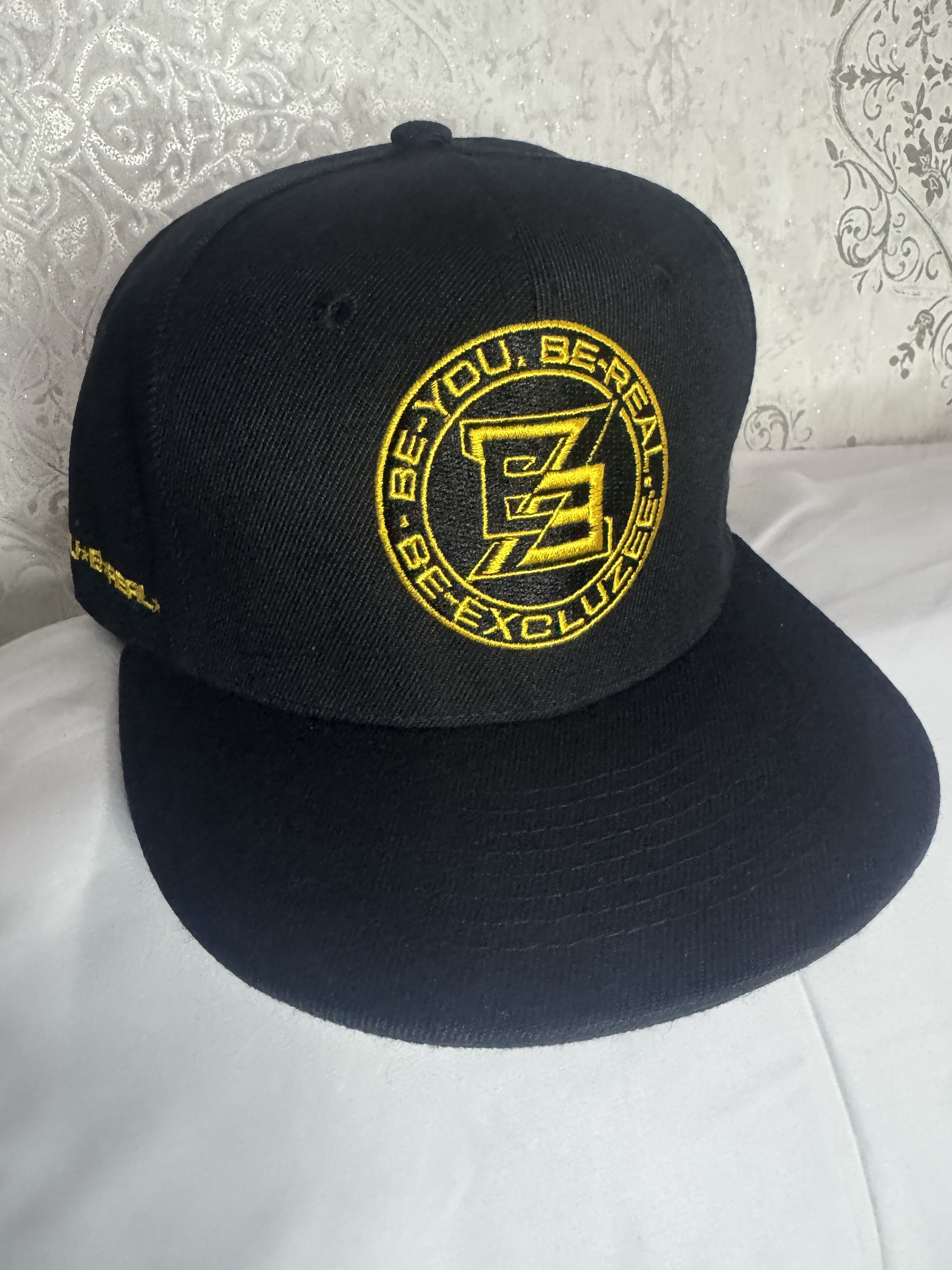 Black Snapback Cap