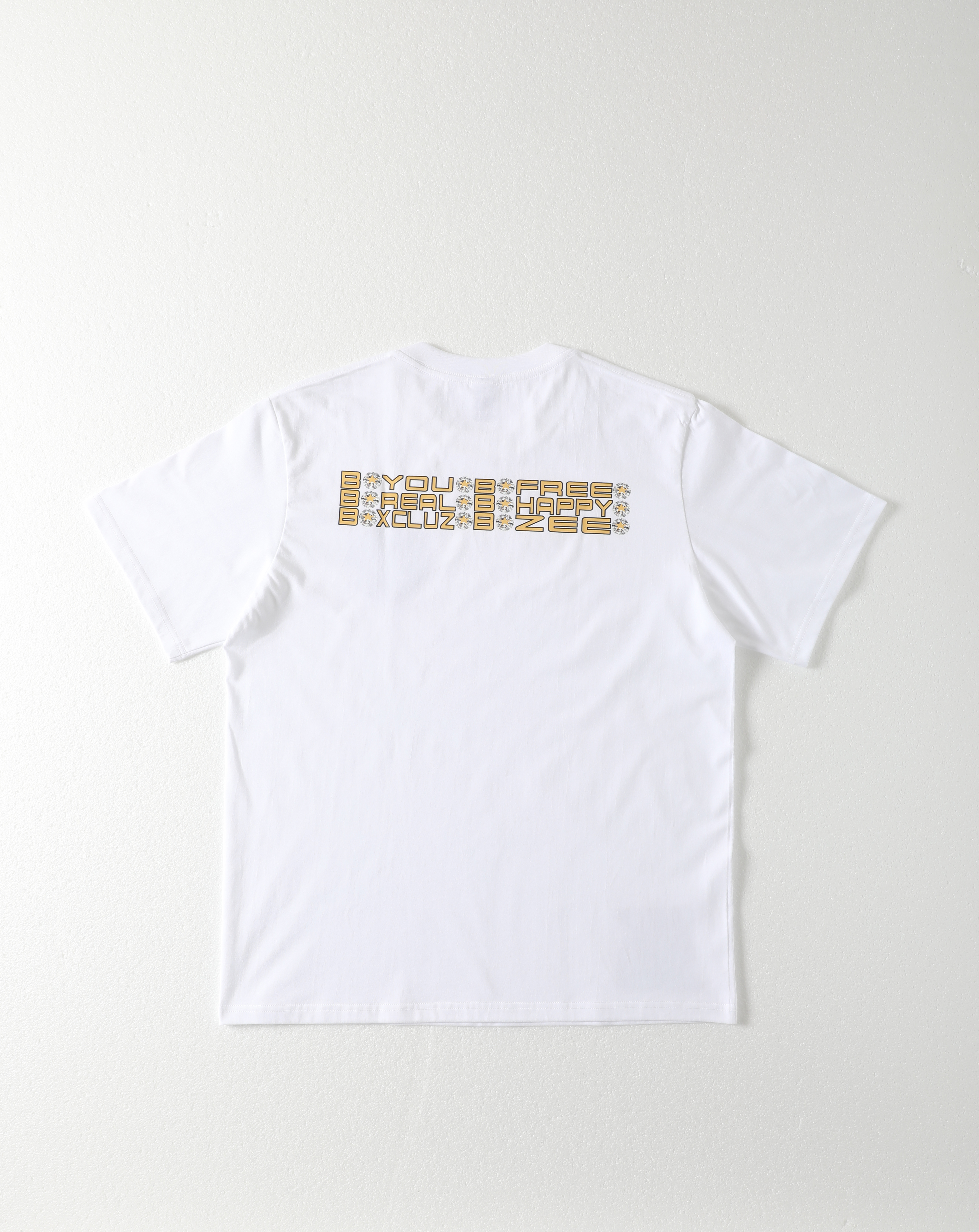 Excluzee White Graphic T-Shirt