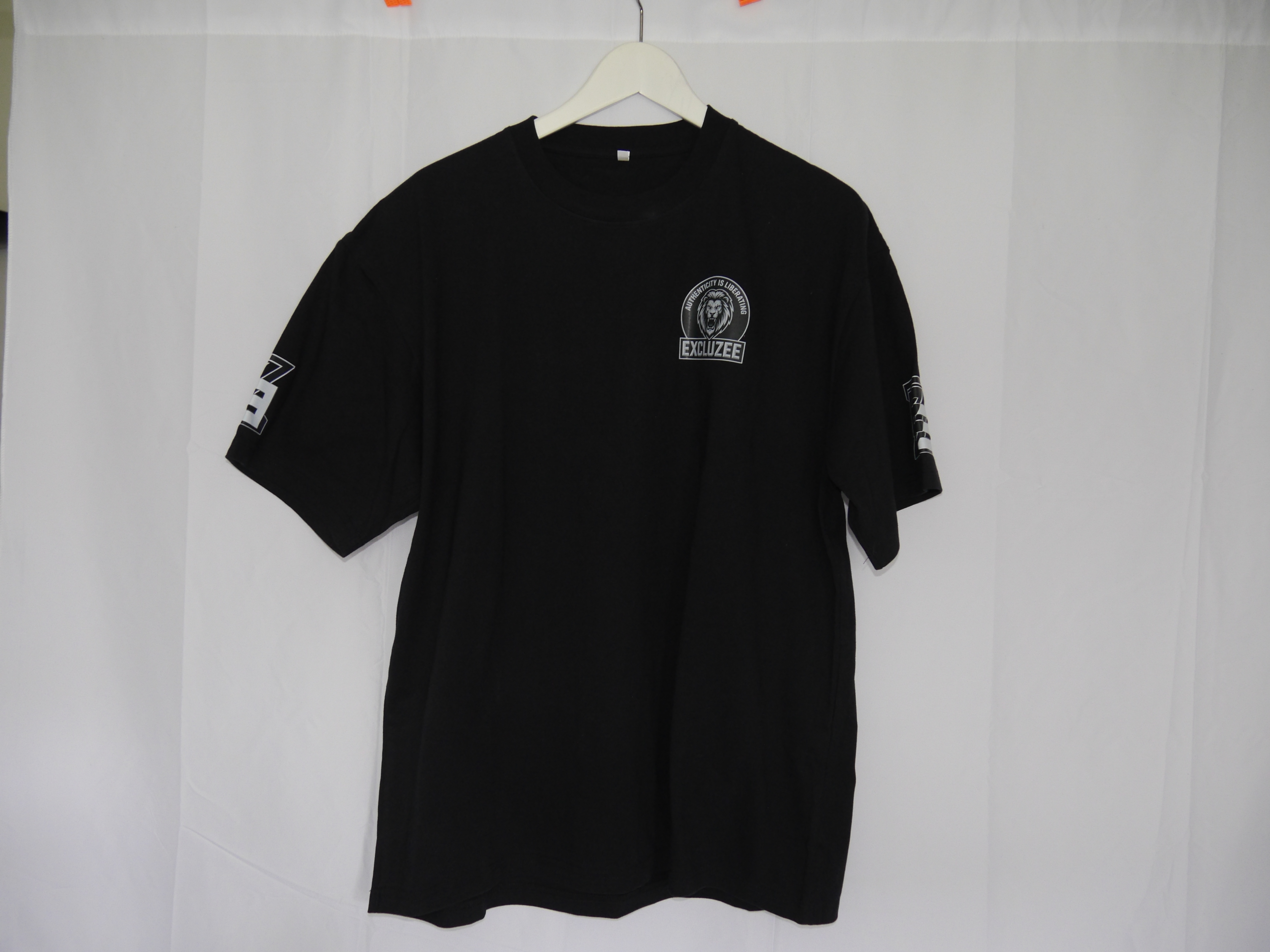 Excluzee Authentic Black Graphic T-Shirt