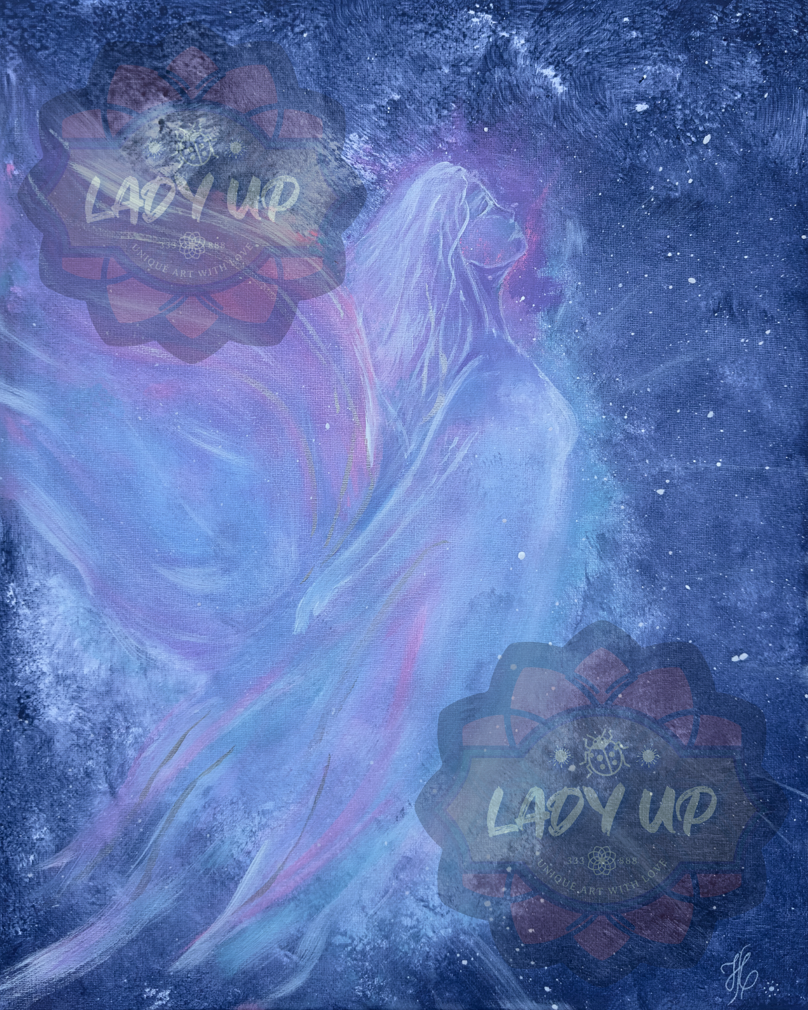 Ethereal Angel Artwork - Lightworker Recharging