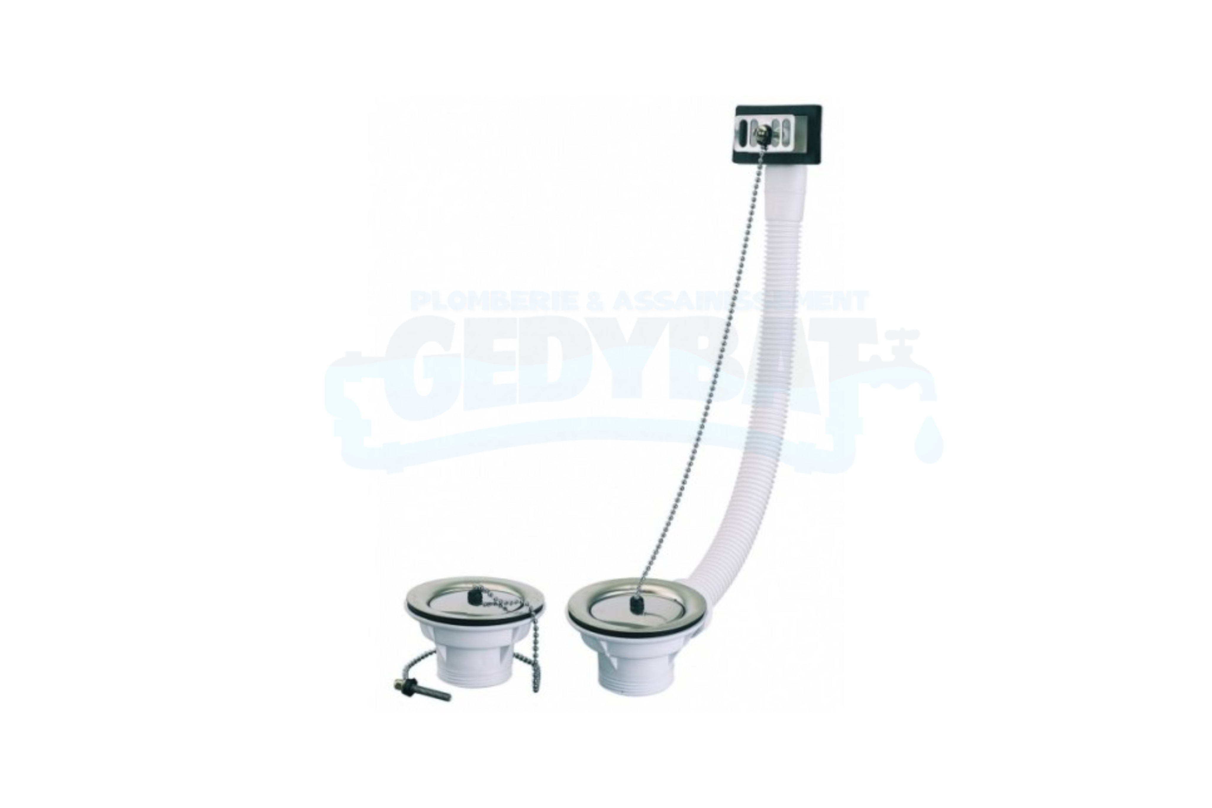 BONDE VIDAGE MANUEL ÉVIER 2 BACS