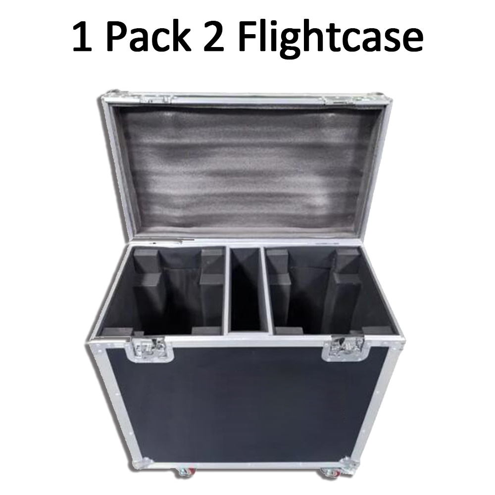 2Pcs/lot Flight Case 200w LED Moving Head Light LED Beam Spot LED Beam Wash Moving Head Light Strong Beam Moving Head Light