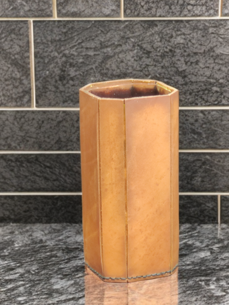 Eight Inch Octogon Vase