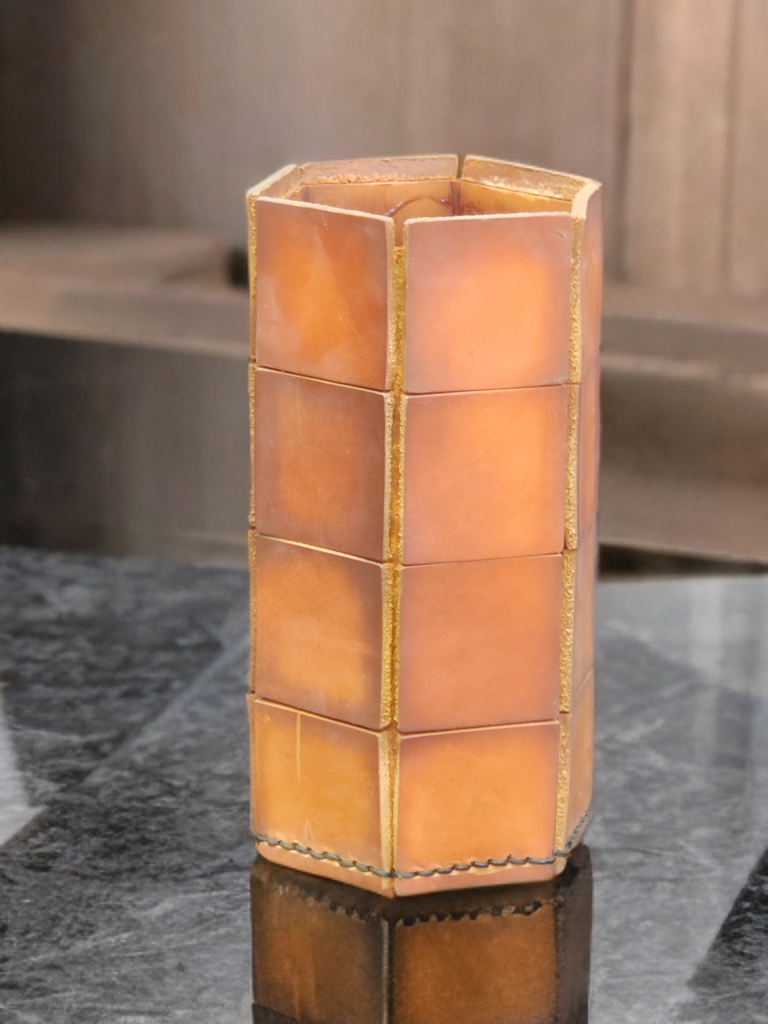 Hexagonal Block Design Vase