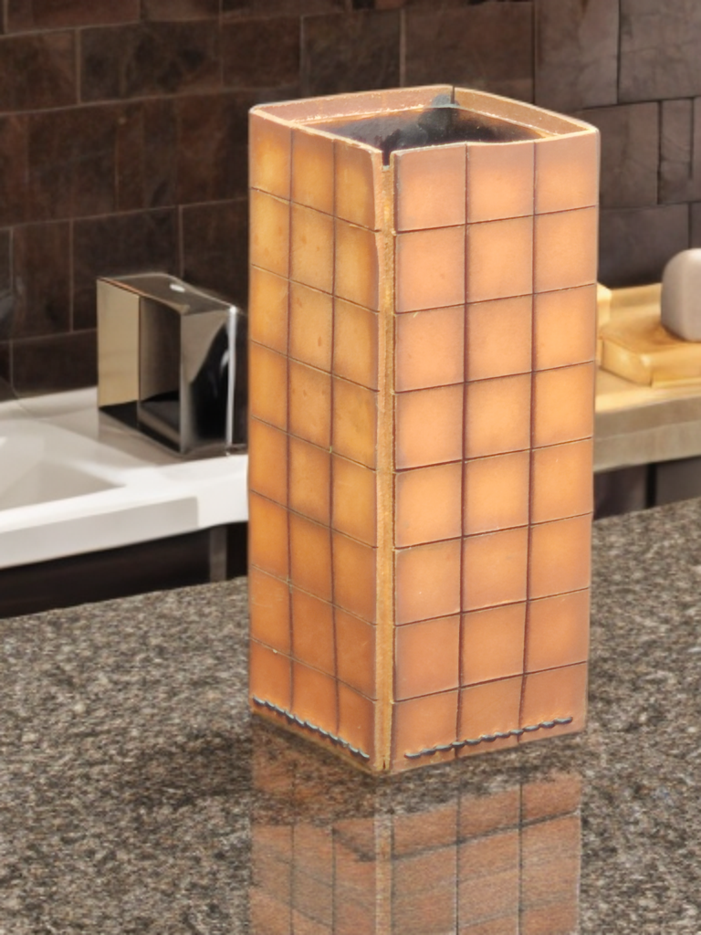 Eight Inch Step Design Vase