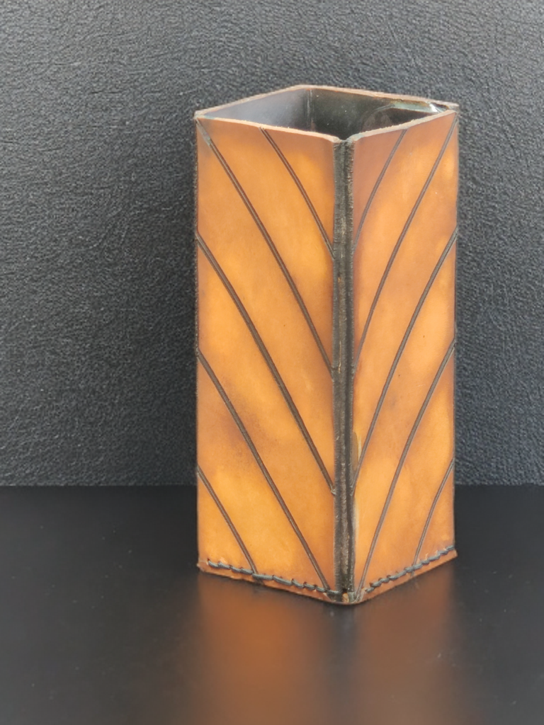 Eight Inch Step Design Vase