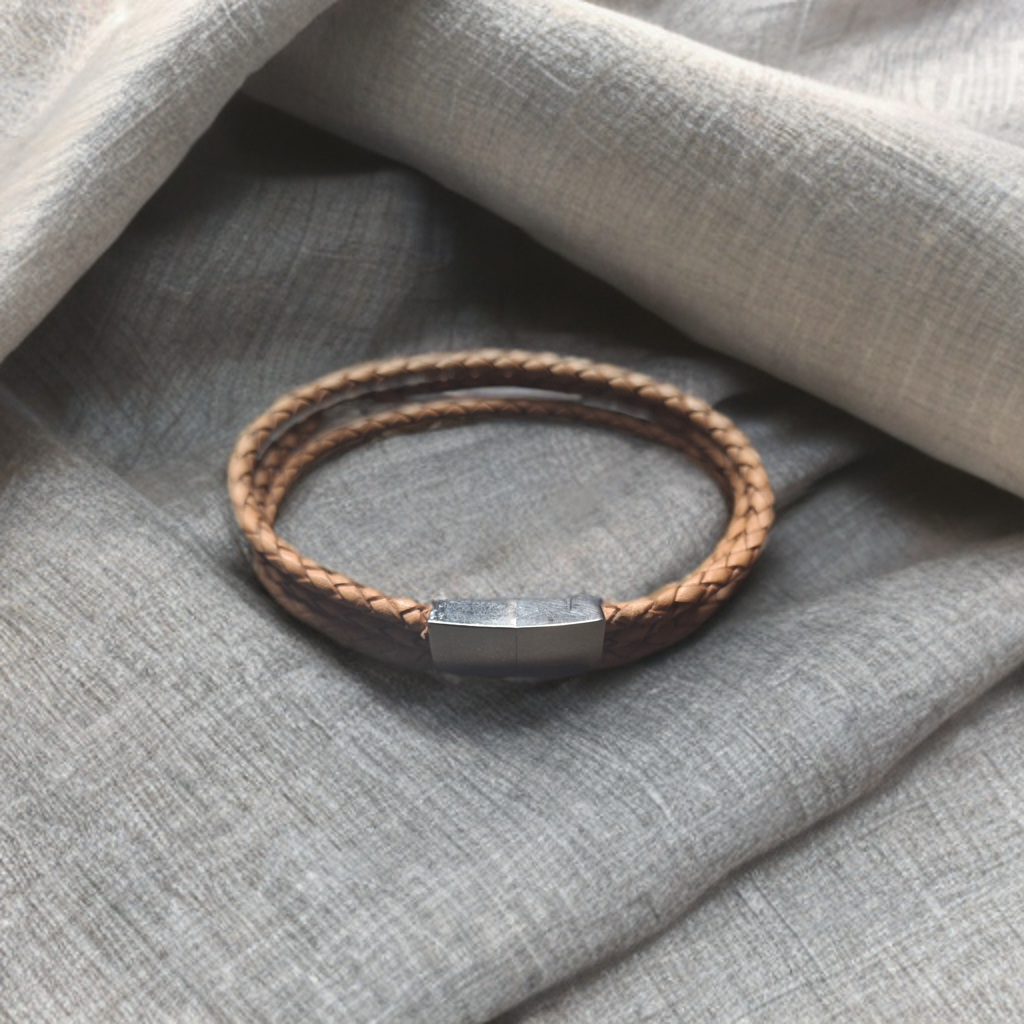 Braided Leather Bracelet