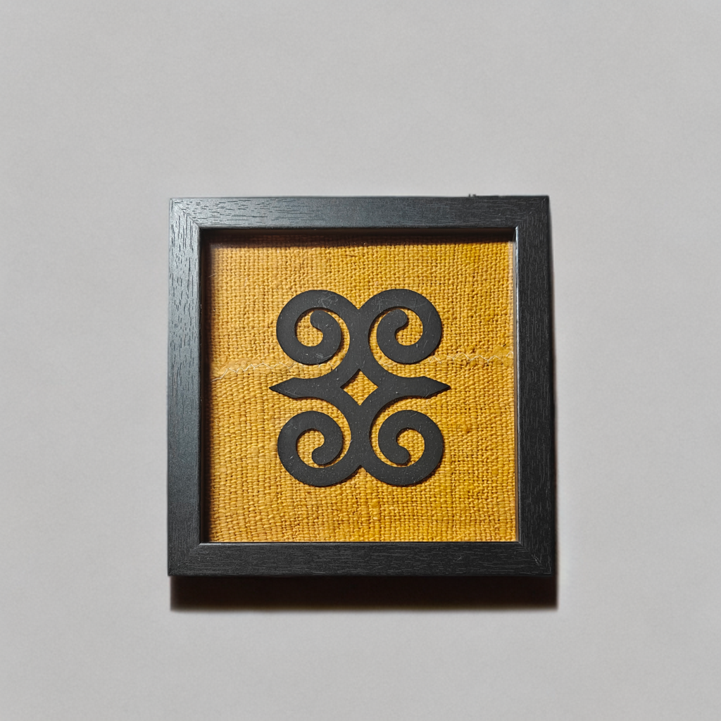 Dwennimmen Symbol Wall Art (SYMBOL OF STRENGTH)