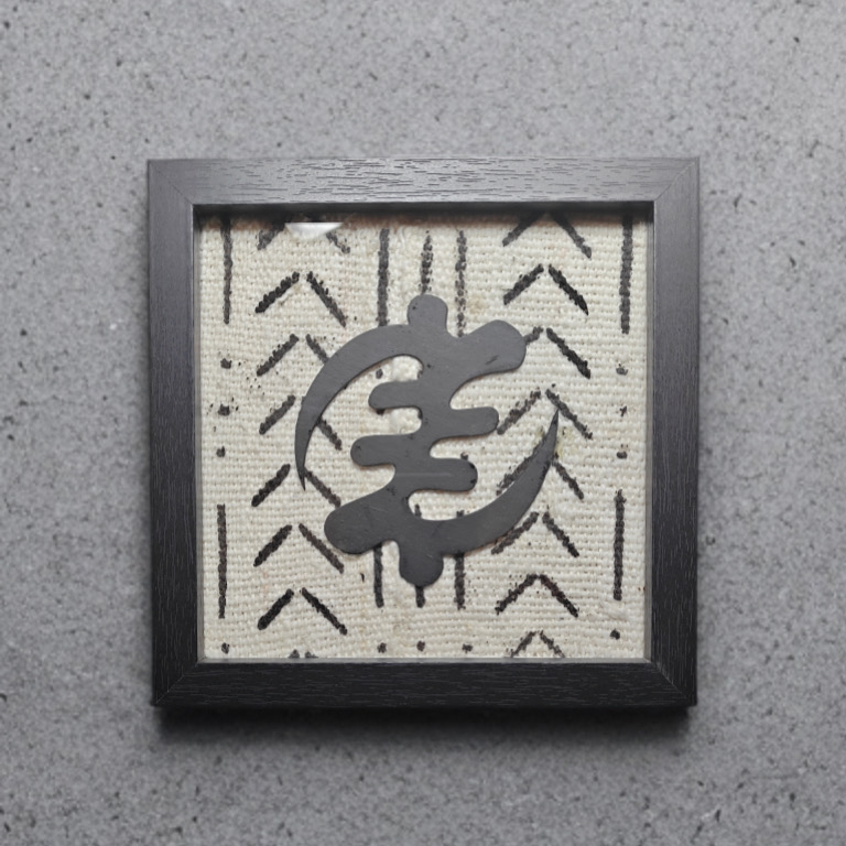 Gye Nyame symbol Wall Art (SUPREMACY OF GOD