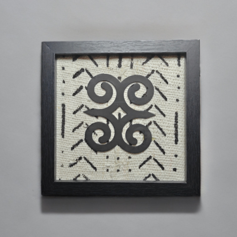 Dwennimmen Symbol Wall Art (SYMBOL OF STRENGTH)