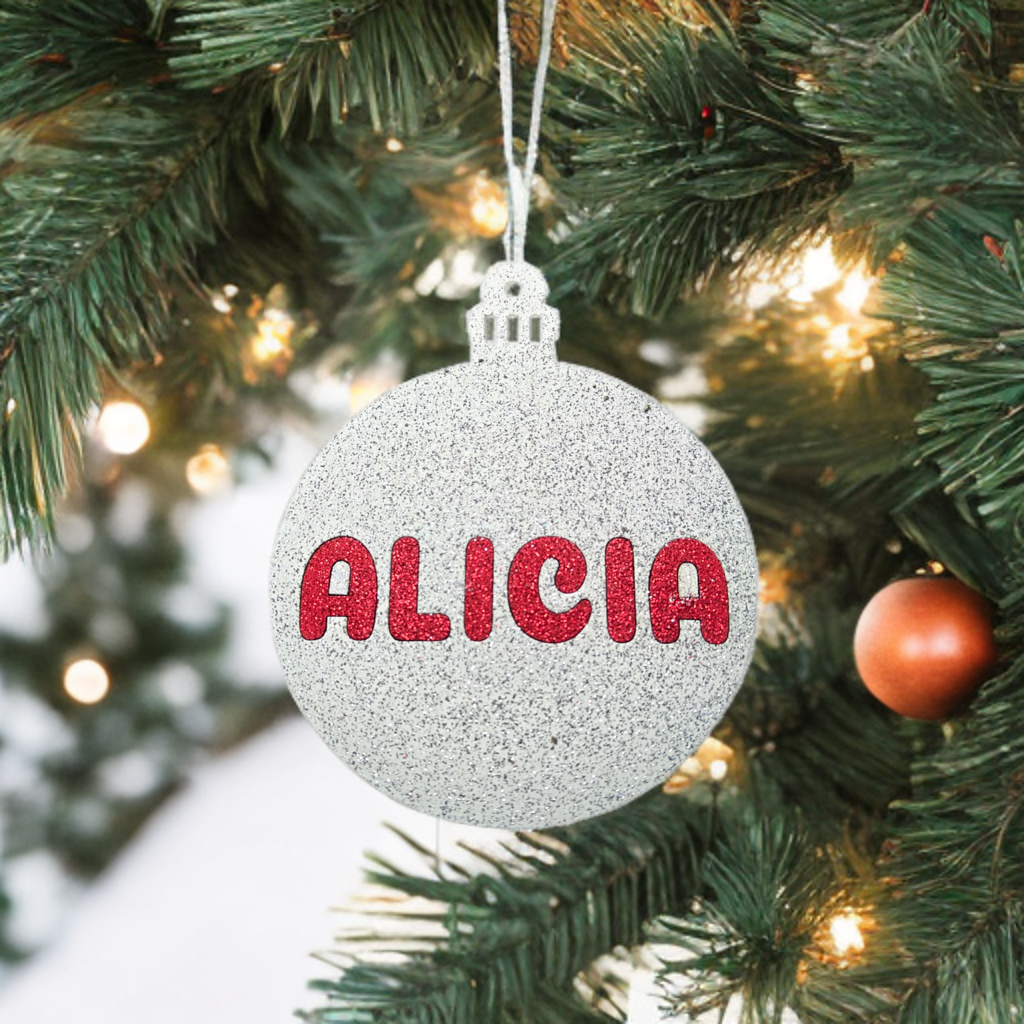 Custom ‘PERSONALIZED’ Christmas Ornament