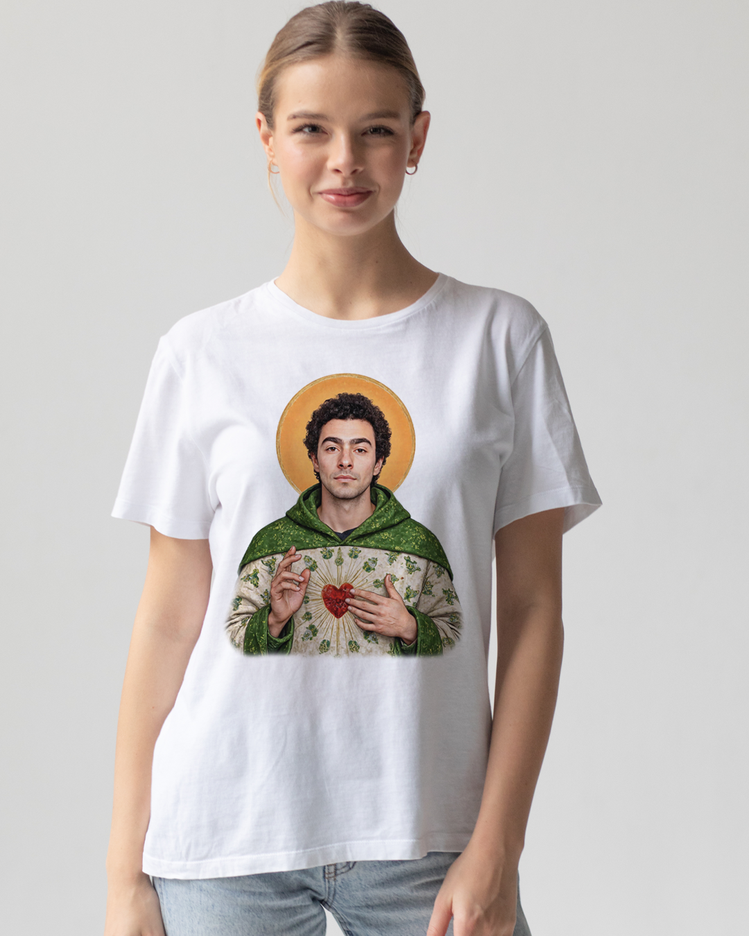 Camiseta Santo Luigi Mangione