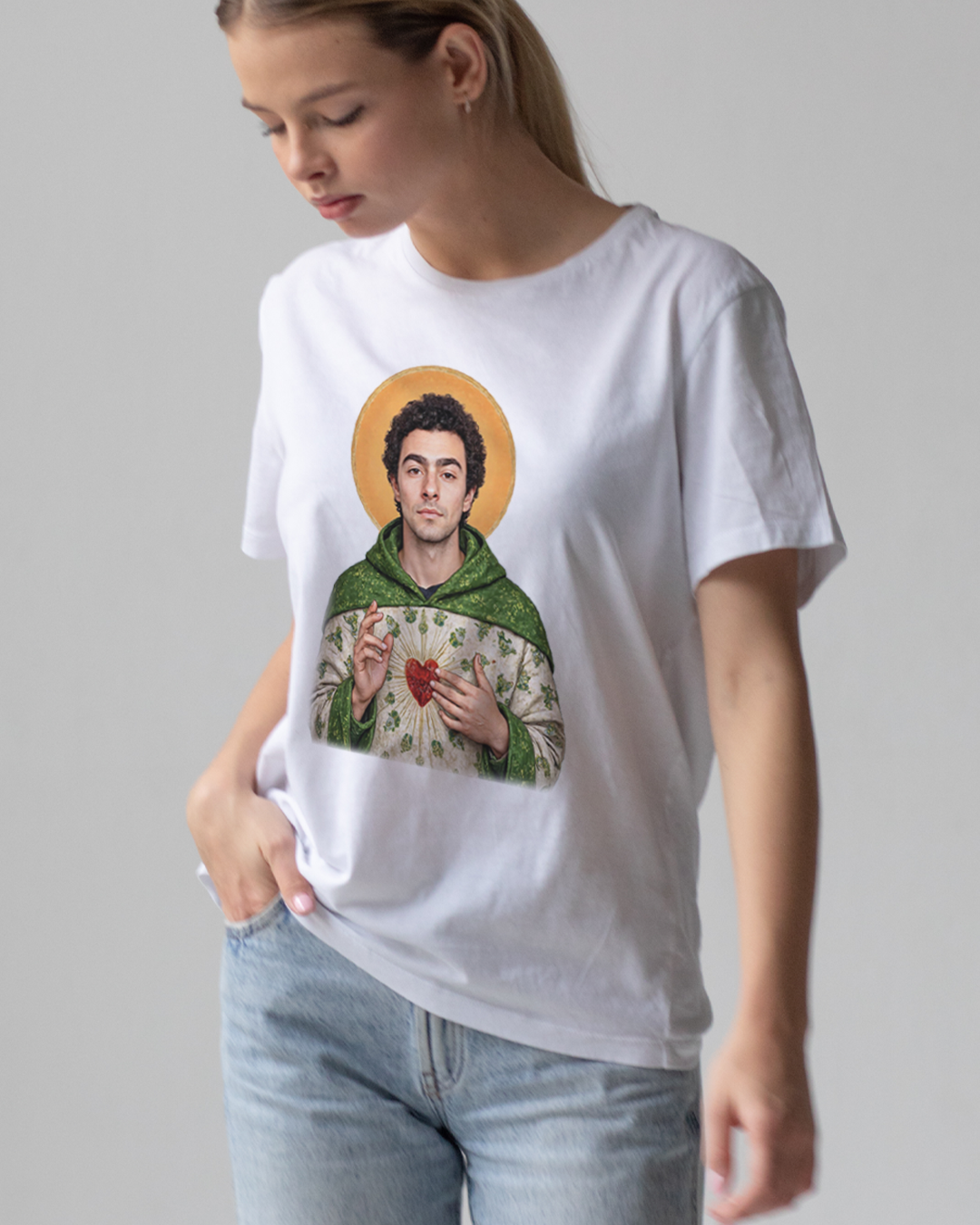 Camiseta Santo Luigi Mangione