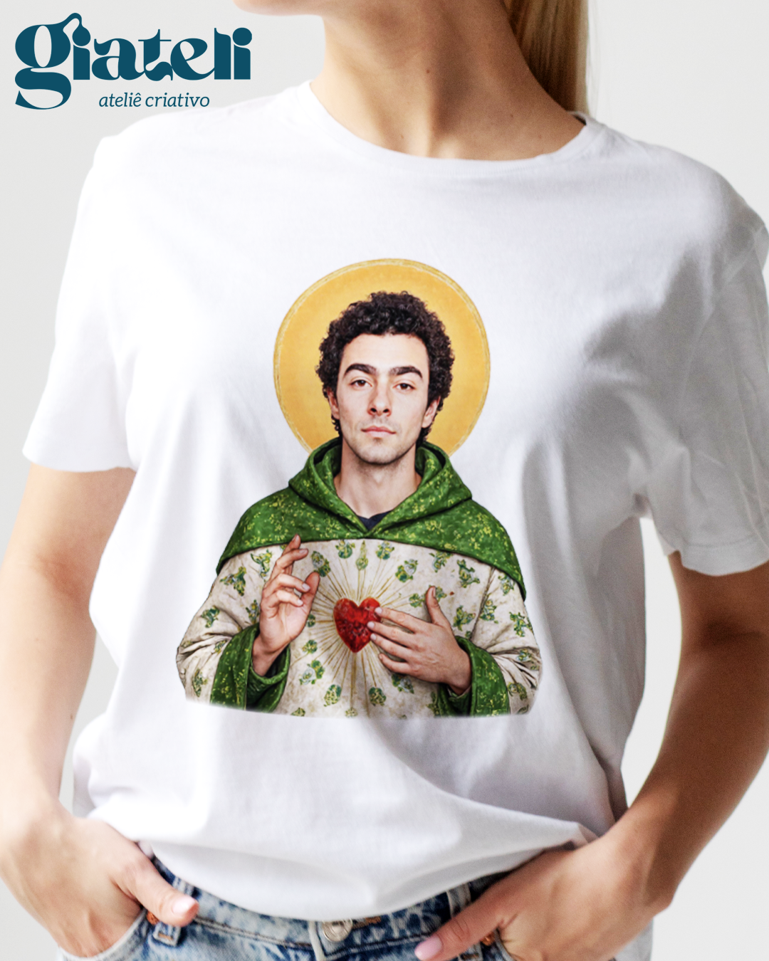 Camiseta Santo Luigi Mangione