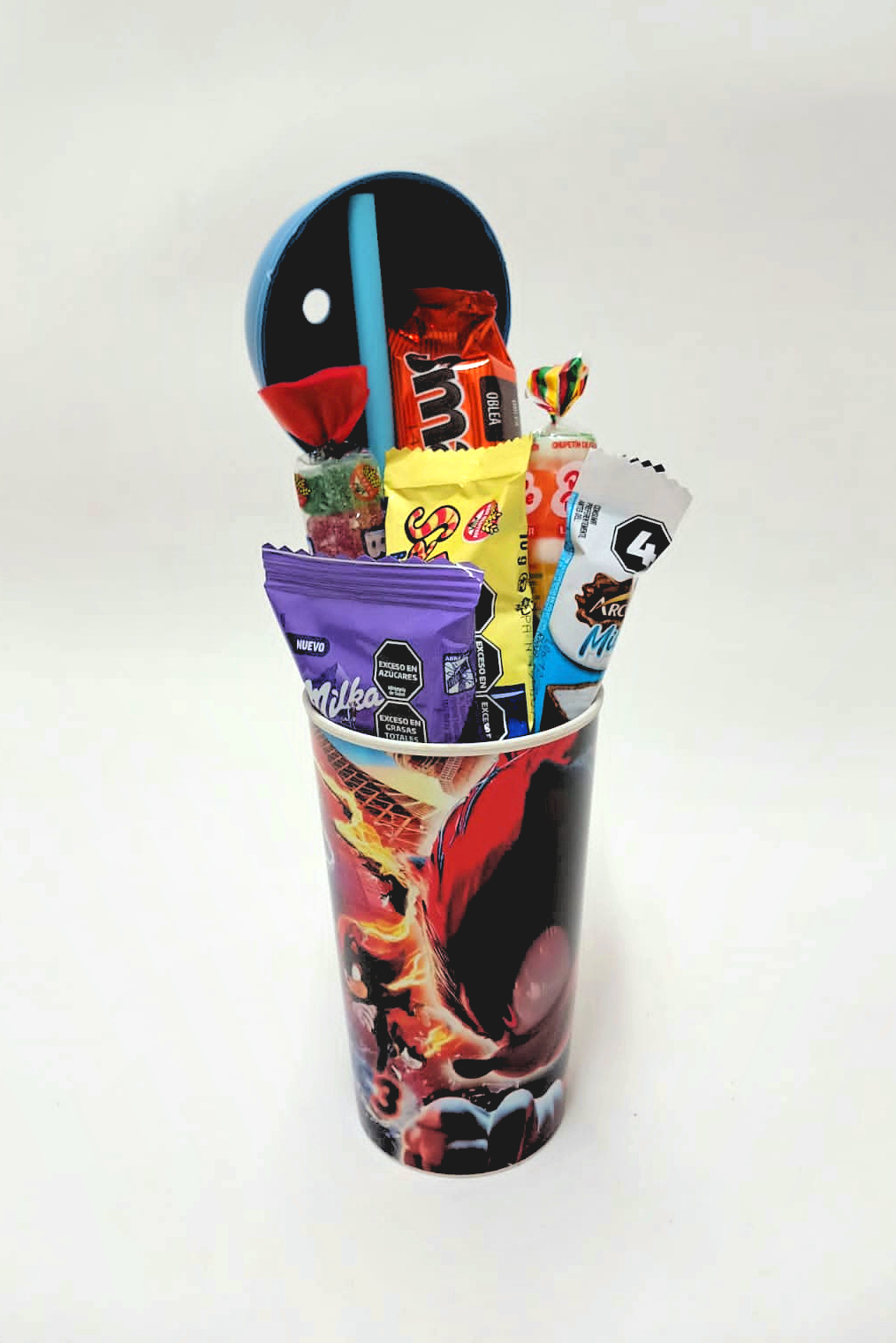  Vaso economico para niños con bombilla