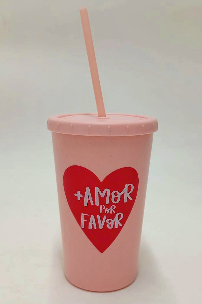 Vasos Akira con sorbete 