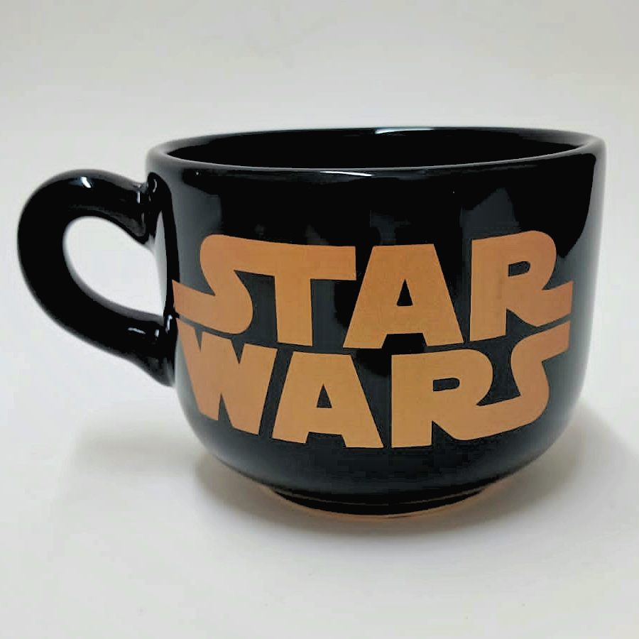 Tazón cerámico con frases y personajes