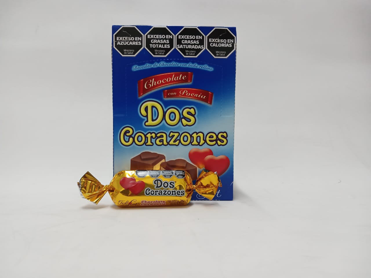 Caja Dos Corazones