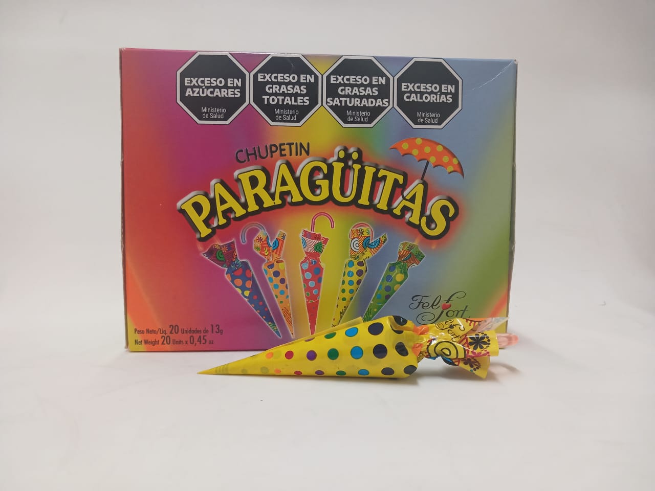 Caja Paraguitas x 20