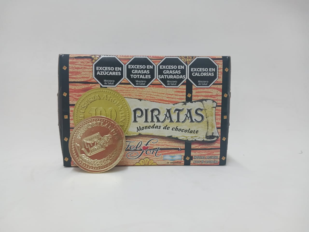 Caja Monedas Pirata