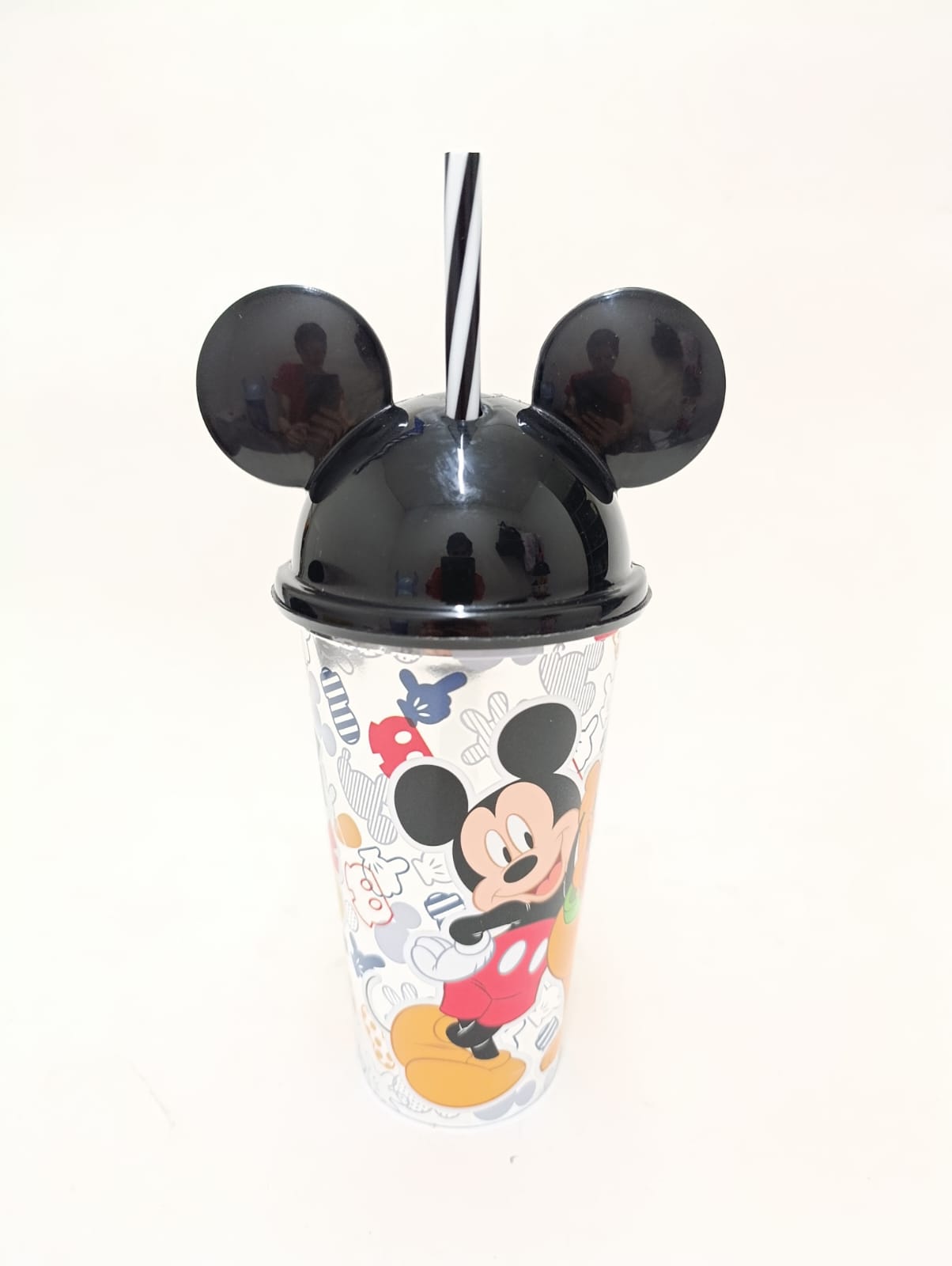  Vaso Mickey, Minnie, Stich tapa con orejas