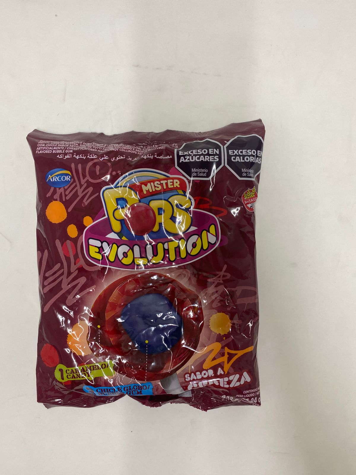 Bolsa De Chupetines MR.POP EVOLUTION x 24