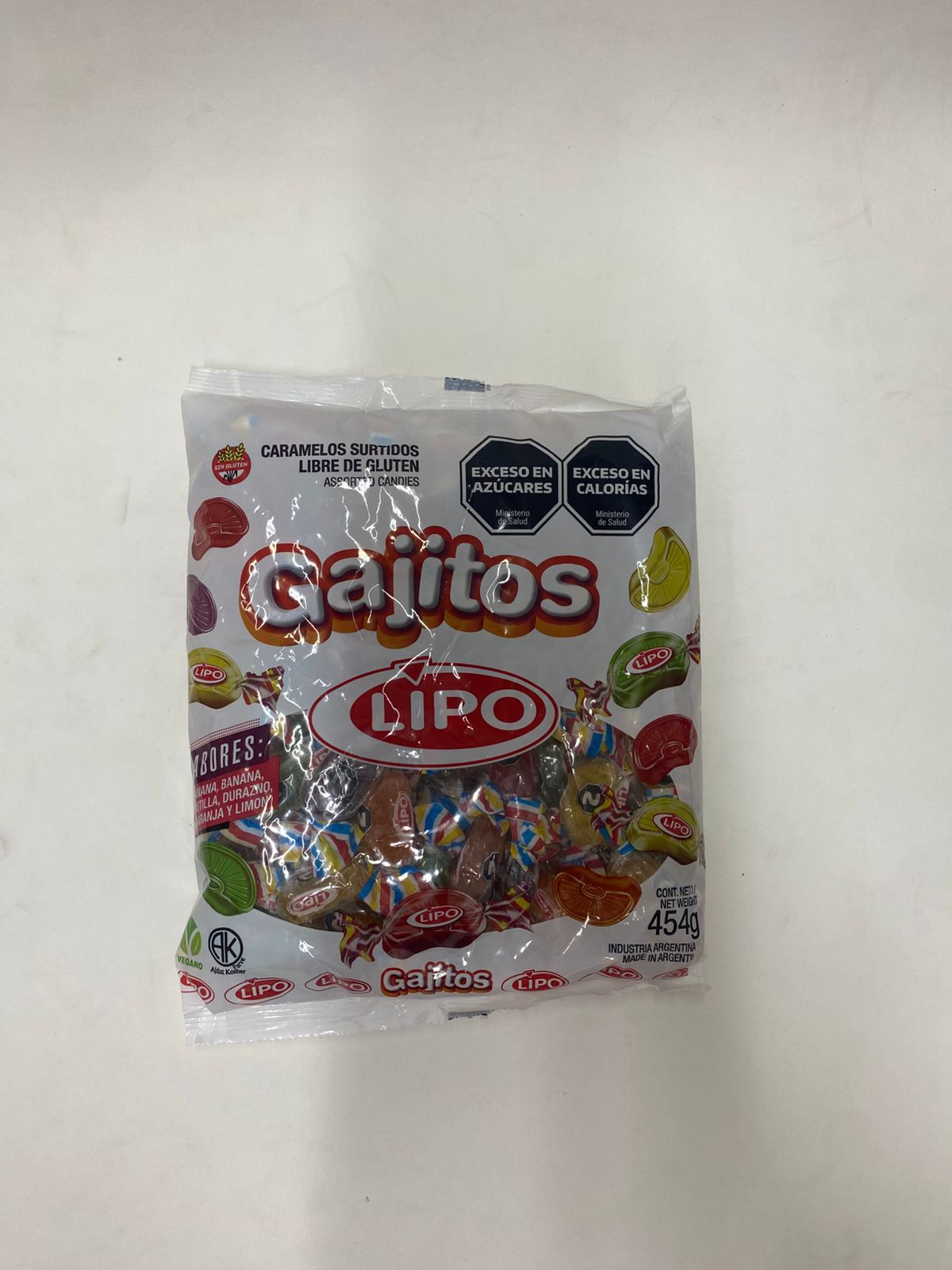 Bolsa De Caramelos LIPO X 454 grs