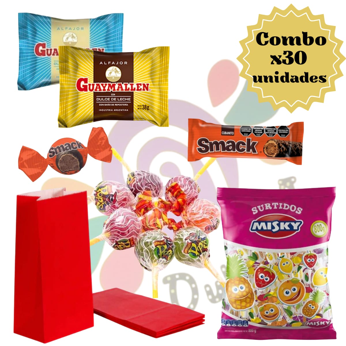 Combo cumple económico x 30