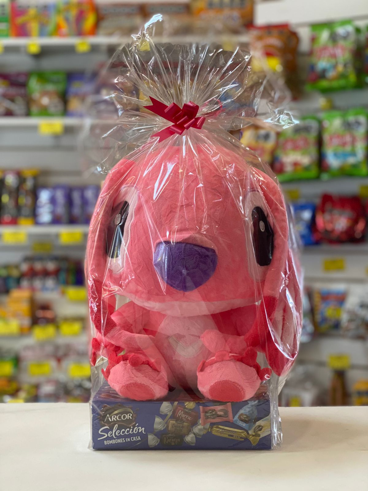 Peluche + Bombón Arcor 