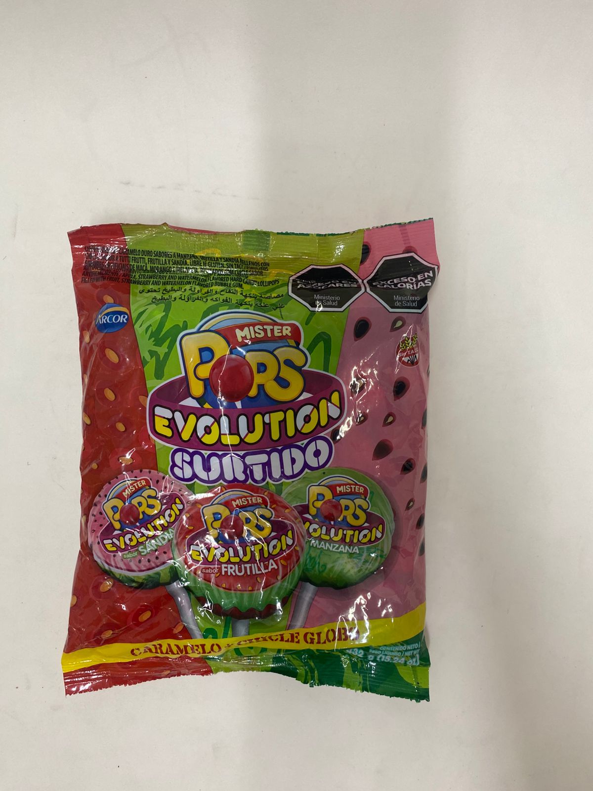 Bolsa De Chupetines MR.POP EVOLUTION x 24