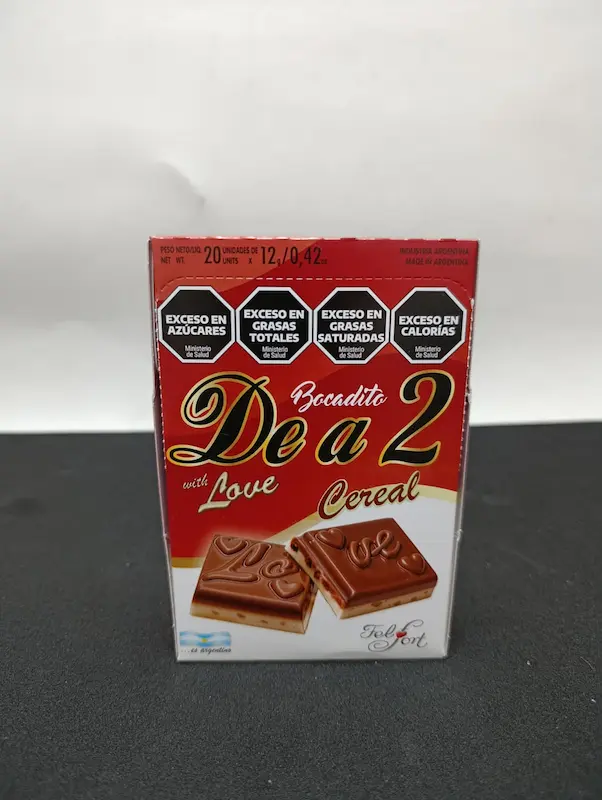 Bocadito de a 2 Felfort.