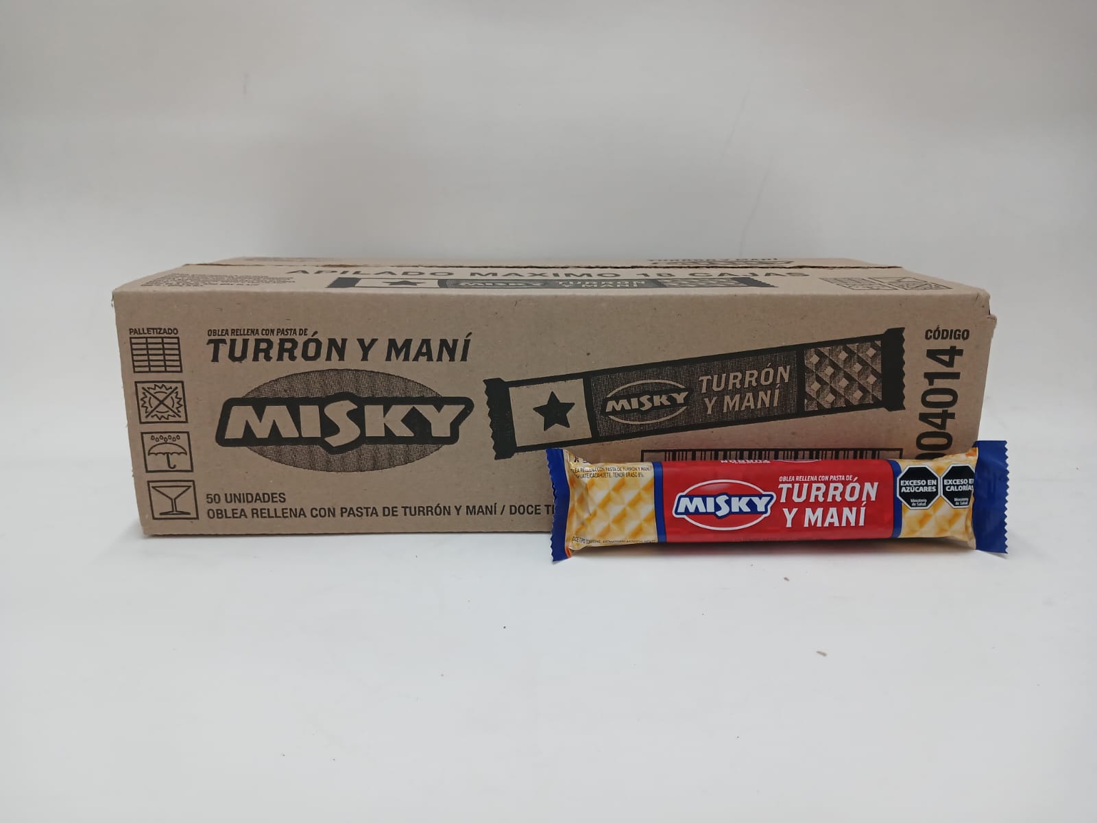 Caja Turrón Misky