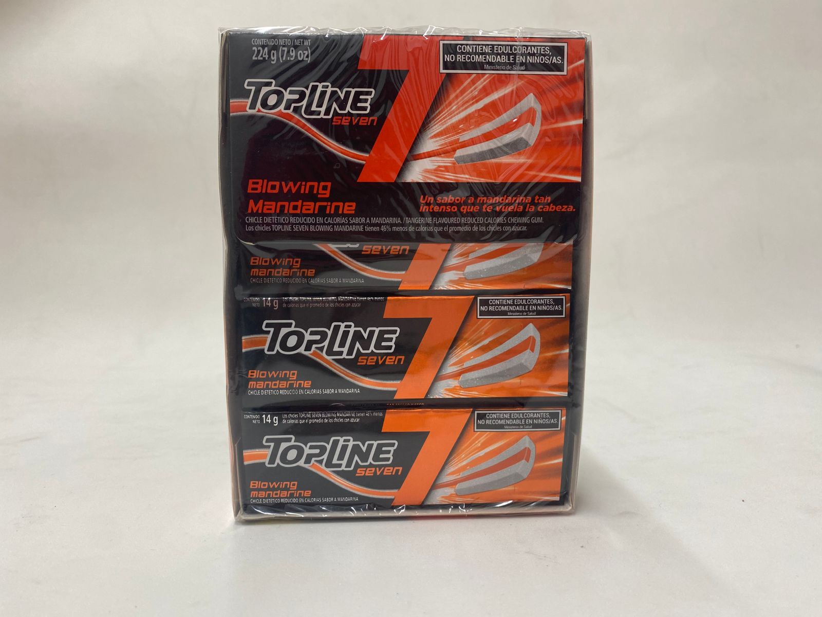 Caja De Chicle TOP LINE SEVEN