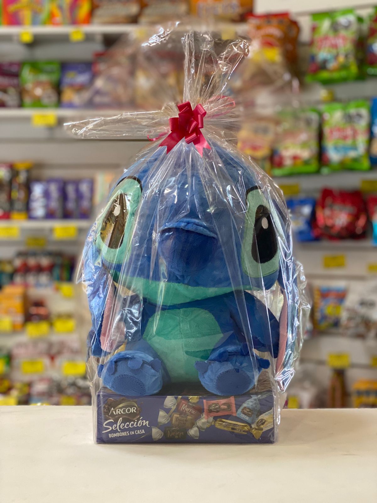 Peluche + Bombón Arcor 